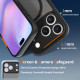 Matinis juodas dėklas Apple iPhone 17 Pro Max telefonui "Tech-Protect BasicMag Magsafe"