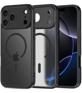 Matinis juodas dėklas Apple iPhone 17 Pro telefonui "Tech-Protect BasicMag Magsafe"