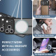 Matinis juodas dėklas Apple iPhone 17 Pro telefonui "Tech-Protect BasicMag Magsafe"