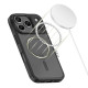 Matinis juodas dėklas Apple iPhone 17 Pro telefonui "Tech-Protect Magmat XT 4-Set Magsafe"