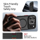 Matinis juodas dėklas Apple iPhone 17 Pro telefonui "Tech-Protect Magmat XT 4-Set Magsafe"