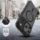 Matinis juodas dėklas Apple iPhone 17 Pro telefonui "Tech-Protect Magmat XT 4-Set Magsafe"