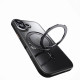 Juodas dėklas Apple iPhone 17 telefonui "Tech-Protect MagRing Magsafe"