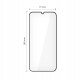 Apsauginis grūdintas stiklas Xiaomi Poco M7 telefonui "Tech-Protect Glass Fit+ 2-Pack"