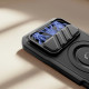 Juodas dėklas Apple iPhone 17 Air telefonui "Tech-Protect Kevlar Magsafe"