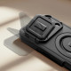 Juodas dėklas Apple iPhone 17 Pro telefonui "Tech-Protect Kevlar Magsafe"