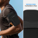 Juodas universalus dėklas ant rankos telefonams "Tech-Protect M7 Universal Sport"