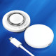 baltas belaidis 15W + 3W pakrovėjas "Choetech T603-F 2in1"