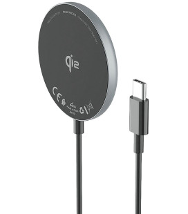 Juodas belaidis 15W pakrovėjas "Wozinsky 15W Wireless Qi2"