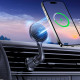 Juodas magnetinis automobilinis telefono laikiklis su 15W krovimu "Wozinsky WCT5-6S4Y"