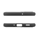 Matinis juodas dėklas Samsung Galaxy A17 4G / 5G telefonui "Spigen Rugged Armor"