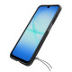 Matinis juodas dėklas Samsung Galaxy A17 / A18 4G / 5G telefonui "Spigen Rugged Armor"