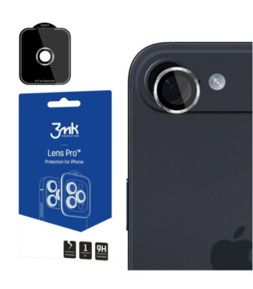 Apsauginis stikliukas kamerai 3mk Lens Pro Apple iPhone Air sidabrinis