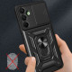 Juodas dėklas Samsung Galaxy A17 4G / 5G telefonui "Tech-Protect Camshield Pro"