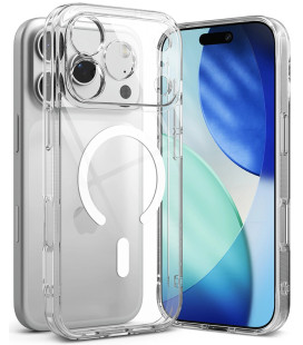 Skaidrus dėklas Apple iPhone 17 Pro Max telefonui "Ringke Fusion Magnetic Magsafe"