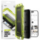 (Privacy) apsauginis grūdintas stiklas Apple iPhone 17 Pro Max telefonui "Ringke Easy Slide 2-Pack"