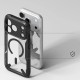 Juodas / skaidrus dėklas Apple iPhone 17 Pro telefonui "Ringke Fusion X Magnetic Magsafe"