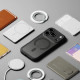 Matinis juodas dėklas Apple iPhone 17 Pro telefonui "Ringke Fusion Bold"