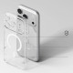 Skaidrus dėklas Apple iPhone 17 Pro telefonui "Ringke Fusion Magnetic Magsafe"