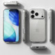 Skaidrus dėklas su blizgučiais Apple iPhone 17 Pro telefonui "Ringke Air Glitter"