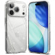 Skaidrus dėklas su blizgučiais Apple iPhone 17 Pro telefonui "Ringke Air Glitter"