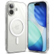 Skaidrus dėklas Apple iPhone 17 telefonui "Ringke Fusion Magnetic Magsafe"
