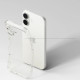 Skaidrus dėklas su blizgučiais Apple iPhone 17 telefonui "Ringke Air Glitter"