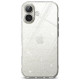 Skaidrus dėklas su blizgučiais Apple iPhone 17 telefonui "Ringke Air Glitter"
