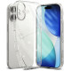 Skaidrus dėklas su blizgučiais Apple iPhone 17 telefonui "Ringke Air Glitter"