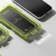 Apsauginis grūdintas stiklas Apple iPhone 17 telefonui "Ringke Easy Slide 2-Pack"