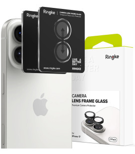 Kameros apsauga Apple iPhone 17 telefonui "Ringke Camera Frame Protector 2-Pack"