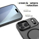 Matinis juodas dėklas Apple iPhone 17 Pro Max telefonui "Tech-Protect MagStand Magsafe"