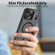 Matinis juodas dėklas Apple iPhone 17 Pro Max telefonui "Tech-Protect MagStand Magsafe"
