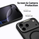Matinis juodas / Gunmetal dėklas Apple iPhone 17 Pro Max / 18 Pro Max telefonui "Tech-Protect MagEdge Magsafe"