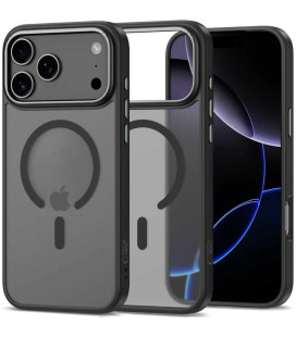 Matinis juodas / Gunmetal dėklas Apple iPhone 17 Pro telefonui "Tech-Protect MagEdge Magsafe"