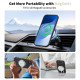 Juodas dėklas Apple iPhone Air telefonui "Tech-Protect Silicone Magsafe"