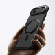 Juodas dėklas Apple iPhone Air telefonui "Tech-Protect MagRing Magsafe"