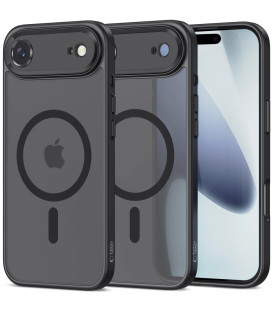 Matinis juodas dėklas Apple iPhone Air telefonui "Tech-Protect MagCam Magsafe"