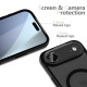 Matinis juodas dėklas Apple iPhone Air telefonui "Tech-Protect MagCam Magsafe"
