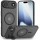 Matinis juodas dėklas Apple iPhone Air telefonui "Tech-Protect MagStand Magsafe"