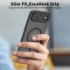 Matinis juodas dėklas Apple iPhone Air telefonui "Tech-Protect MagStand Magsafe"