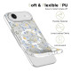Skaidrus dėklas su gėlėmis Apple iPhone Air telefonui "Tech-Protect Flexair Magsafe Spring Flowers"