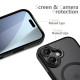 Matinis juodas dėklas Apple iPhone 17 telefonui "Tech-Protect Magmat XT 4-Set Magsafe"