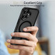 Matinis juodas dėklas Apple iPhone 17 telefonui "Tech-Protect MagCam Magsafe"