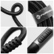 Juodas USB-C - USB-C QC4.0 PD 5A 100W Cafule 200cm laidas "Forcell F-ENERGY C260"
