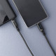 Juodas USB-C - USB-C QC4.0 PD 3A 60W Digital 120cm laidas "Forcell F-ENERGY C274"