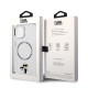 Skaidrus dėklas Apple iPhone 13 telefonui "Karl Lagerfeld IML Karl and Choupette MagSafe Case"
