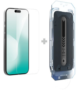 Apsauginis grūdintas stiklas 0.2mm Apple iPhone 17 Pro telefonui "Nillkin Amazing H+ PRO (Applicator)"