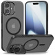 Matinis juodas dėklas Apple iPhone 17 telefonui "Tech-Protect MagStand Magsafe"