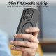 Matinis juodas dėklas Apple iPhone 17 telefonui "Tech-Protect MagStand Magsafe"